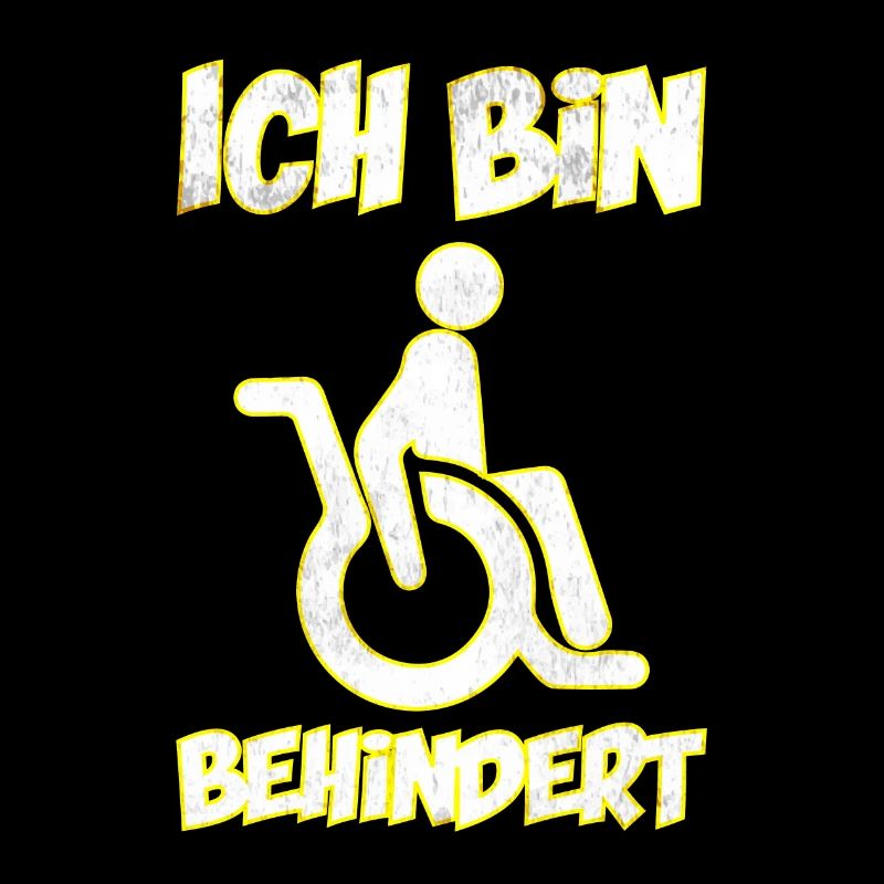 Ich bin behindert