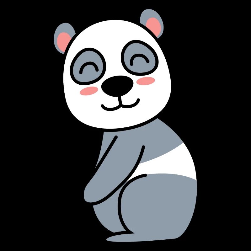 Panda Comic Animal