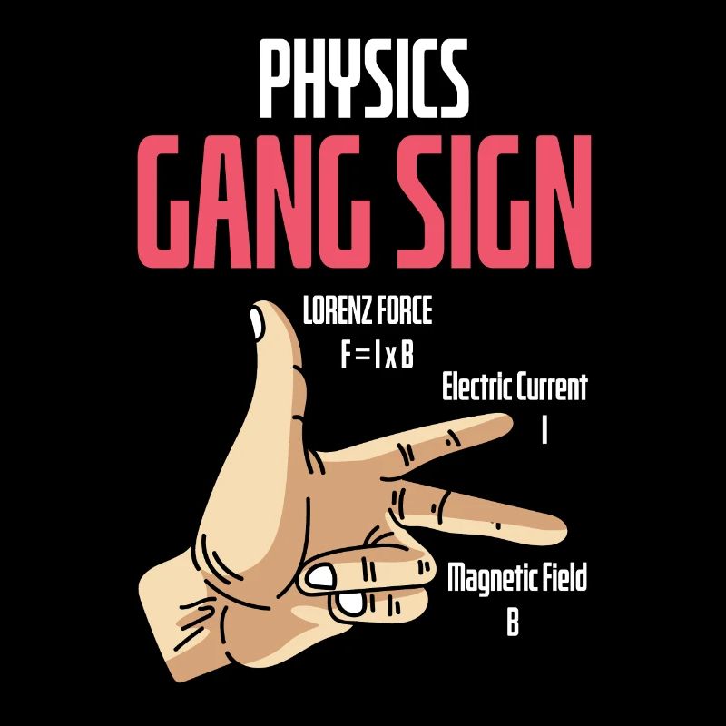 Physik -Gangzeichen Chemiker oder Wissenschaftler