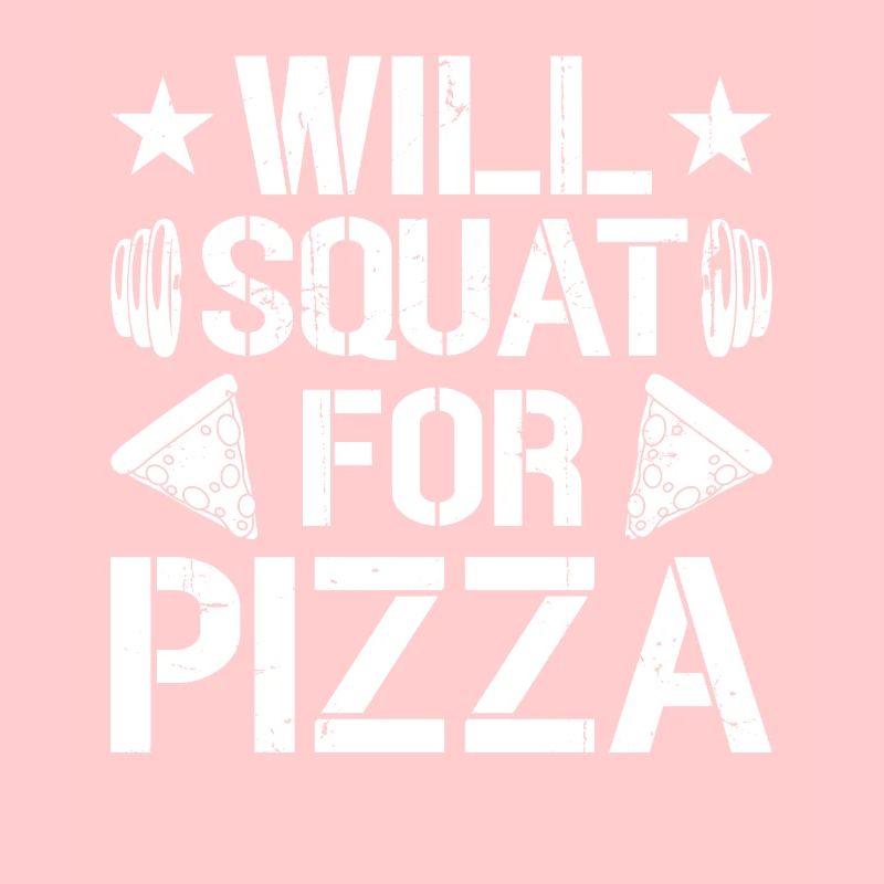 Wird nach Pizza -Fitness hocken