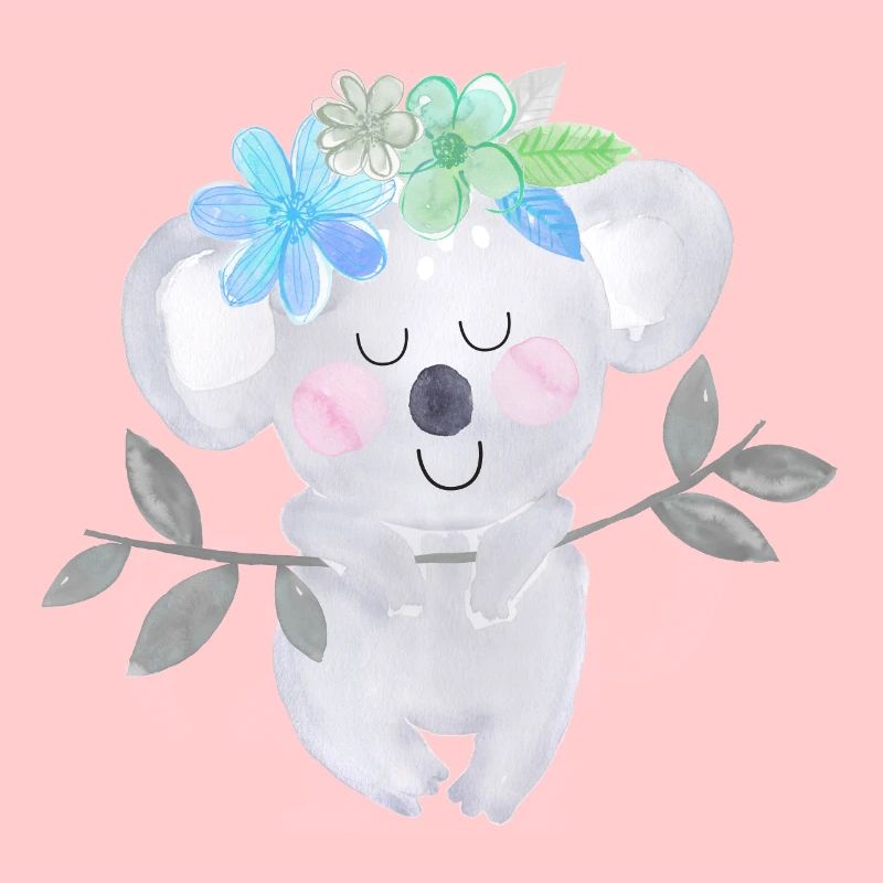 KOALA TRANSAPARENT BLAU