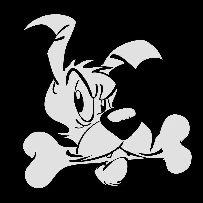 Asterix & Obelix - Idefix mit Knochen