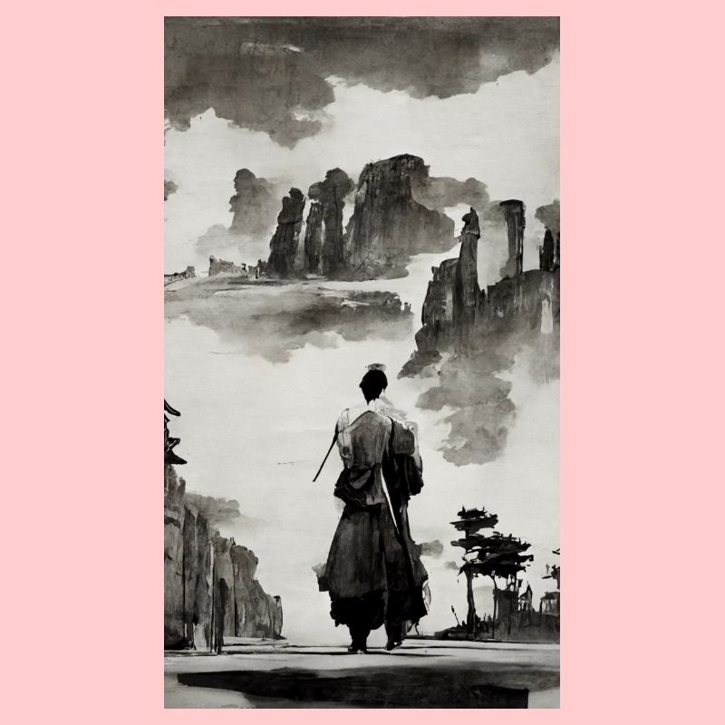 Samurai Japanisch Dunkel