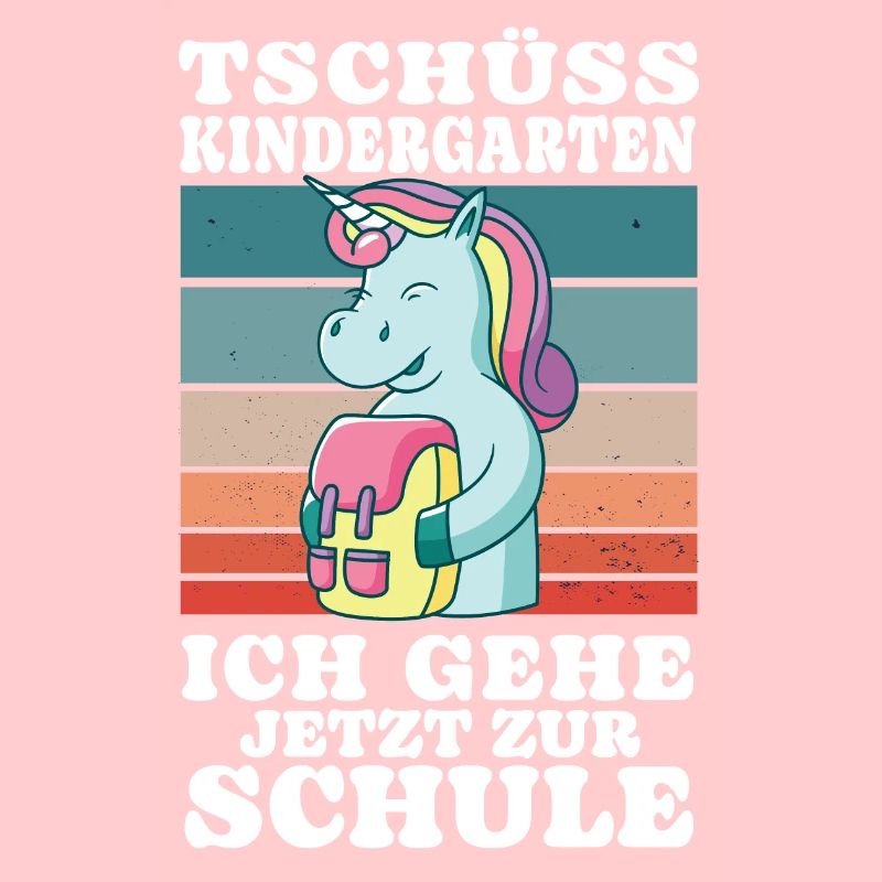 Einschulung Einhorn Tschüss Kindergarten