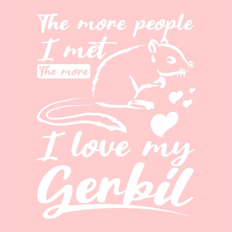 Plus je rencontre de gens, plus j’aime ma gerbille