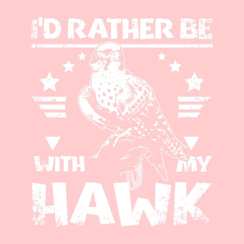 Falconer I'd rather be with my hawk