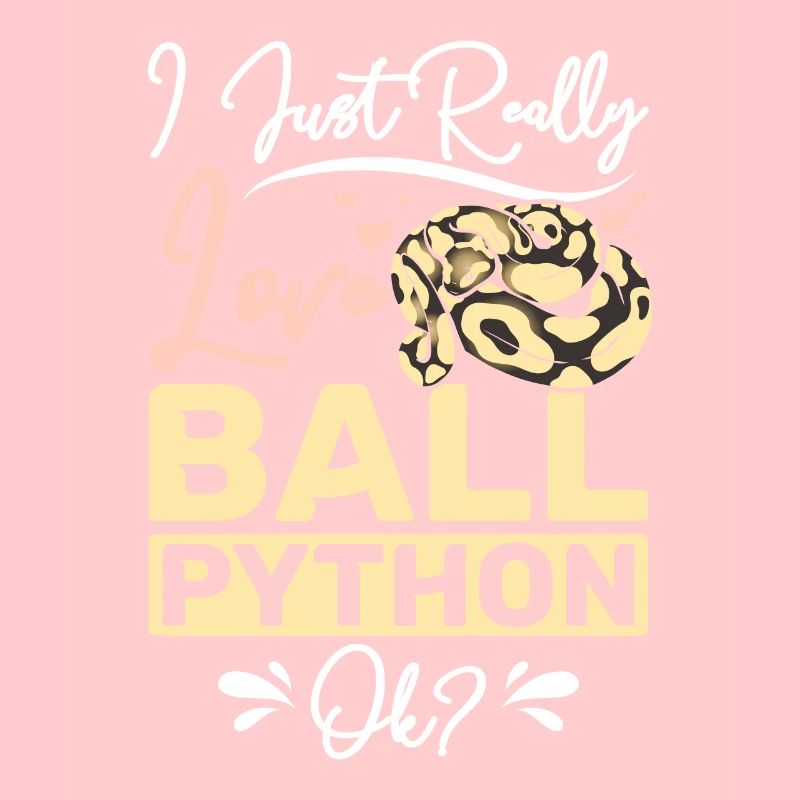 J’aime vraiment le python royal, d’accord ?