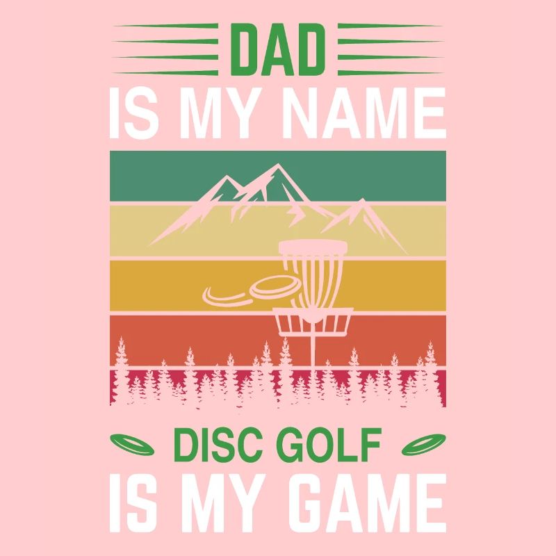 Disc Golf Father Frisbee Basket Papa Drop