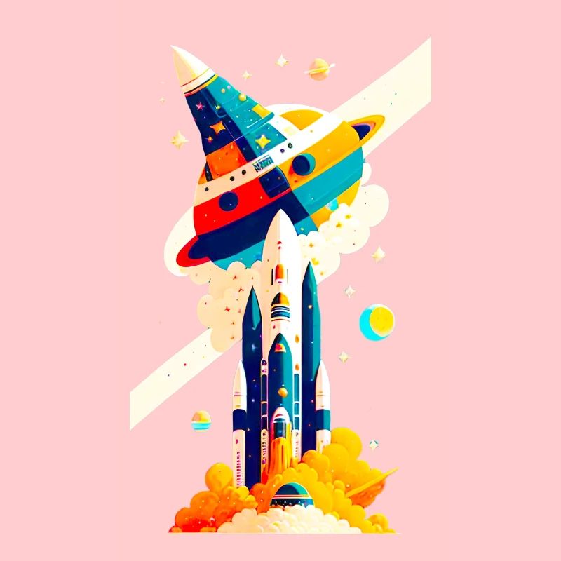 Space View / Rocket 02