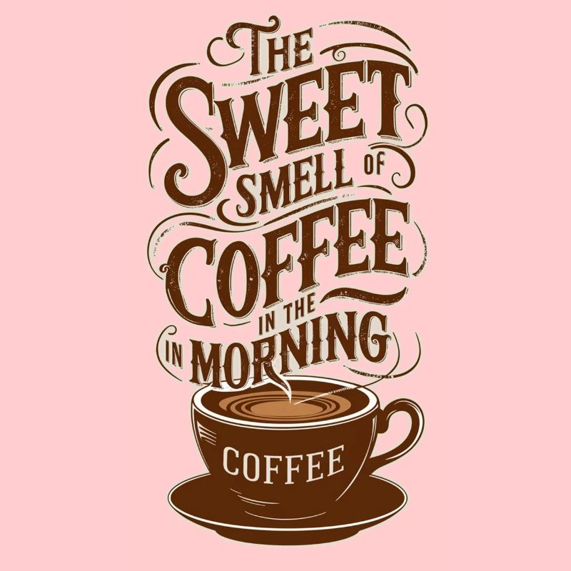douce odeur du café le matin