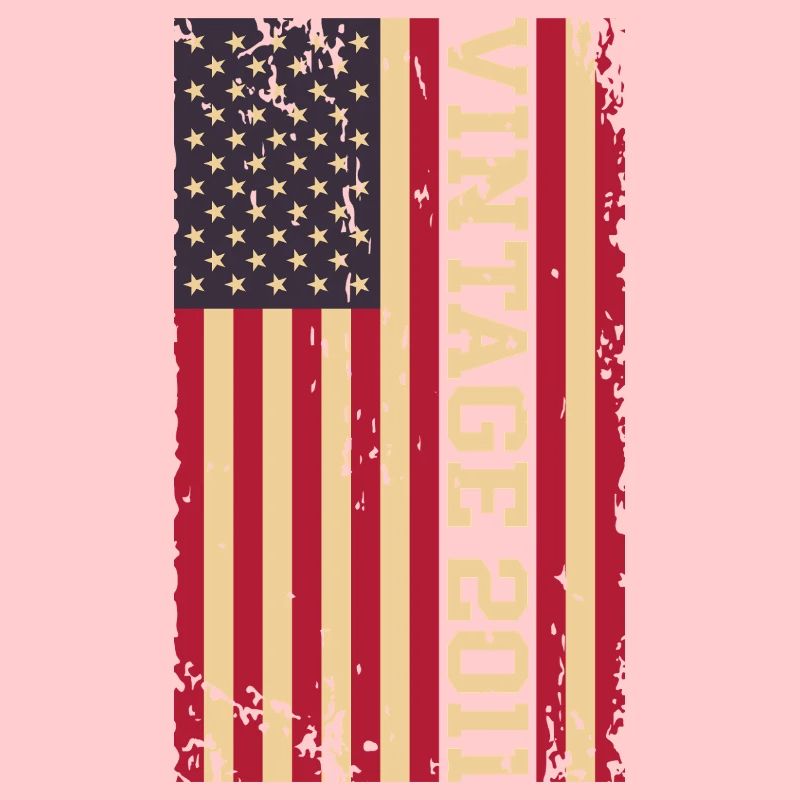 Vintage 2011 US Flagge
