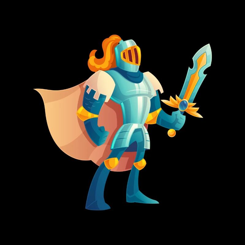 Chevalier avec épée