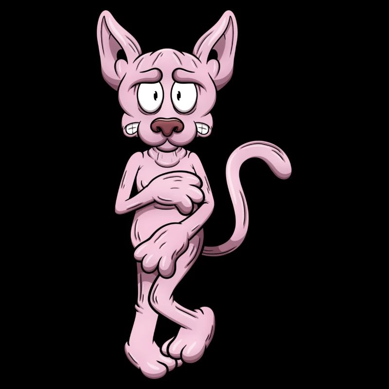 Chat Sphynx nu