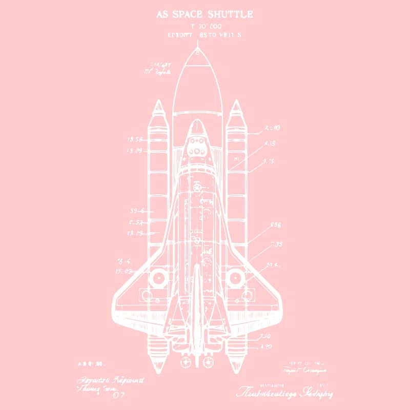 Space Shuttle-Bauplan