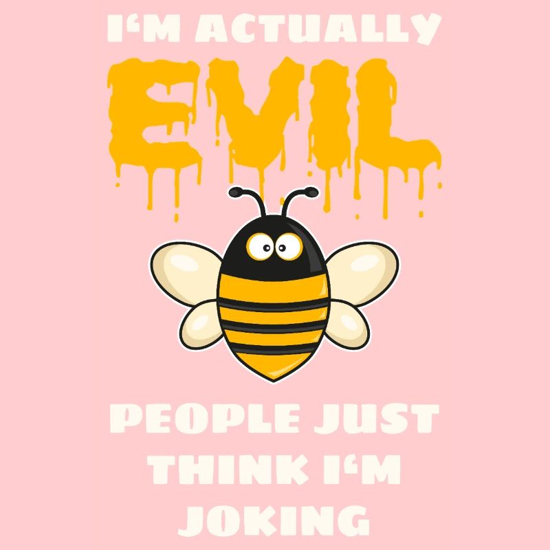 Funny Evil Bee