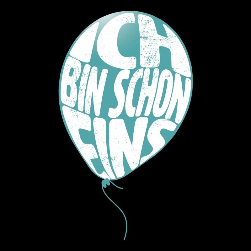 Ich bin schon 1 - Luftballon