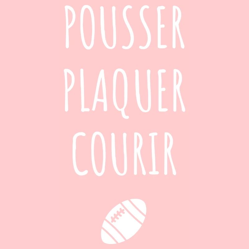 Pousser plaquer courir rugby