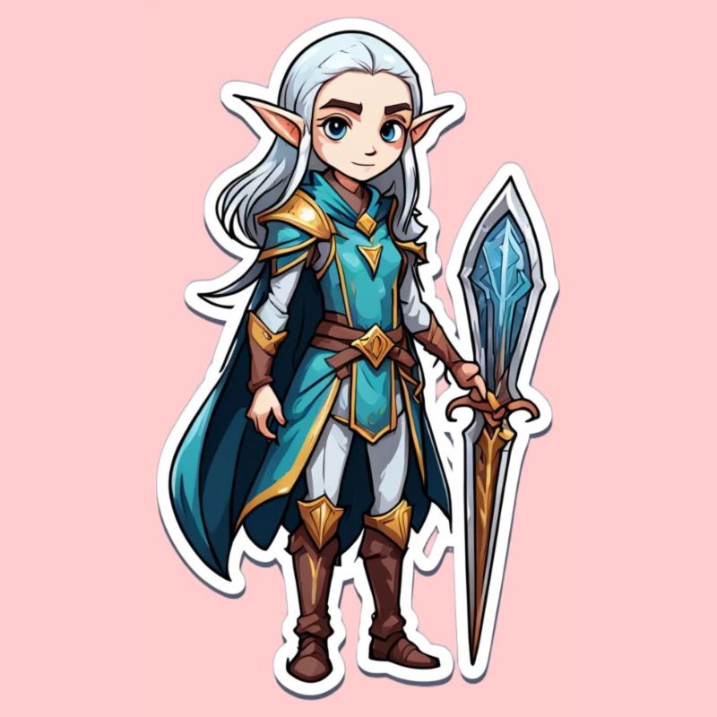 Dungeon Elf Mage