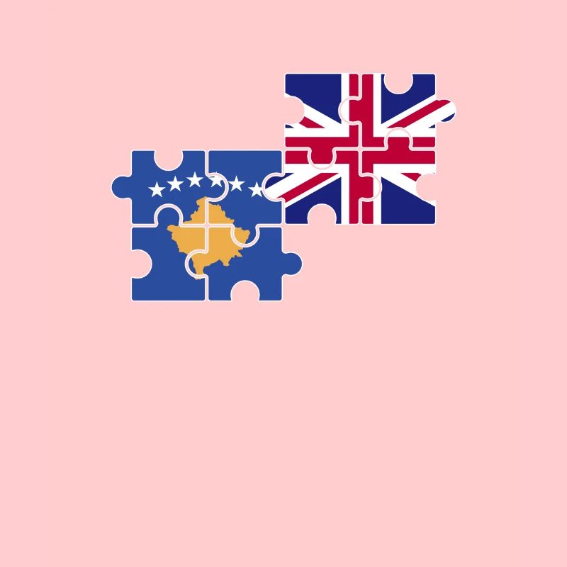 Kosovo Drapeau du Royaume-Uni Kosovar britannique