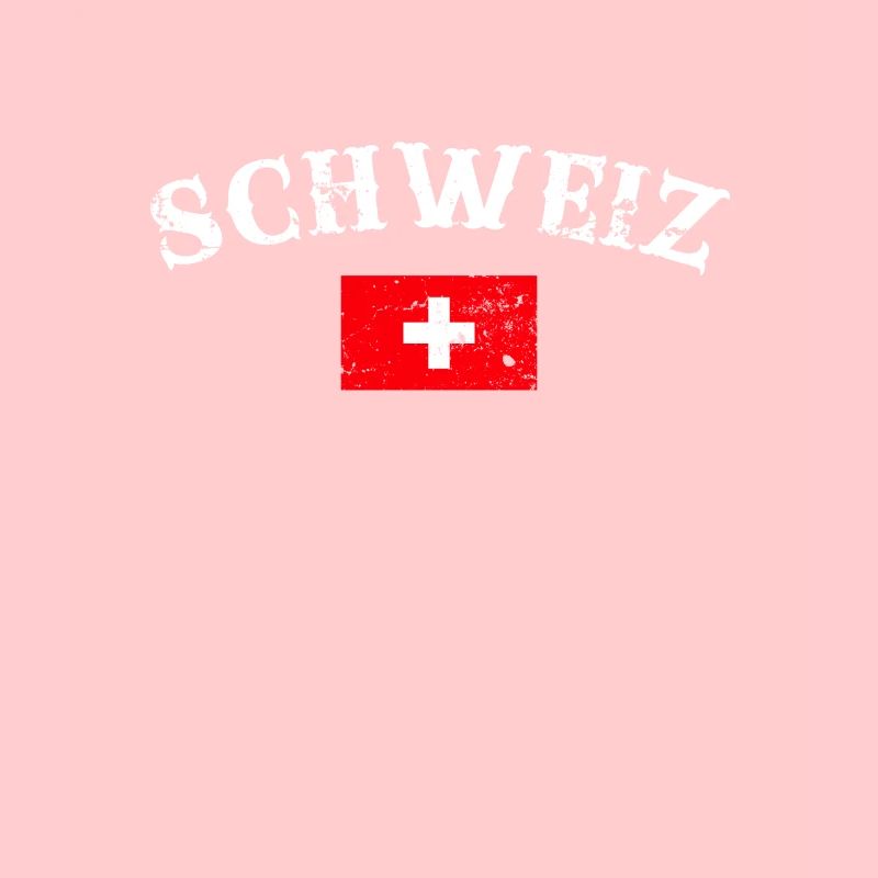 Schweiz Vintage Schweizerische Flagge Schweizer