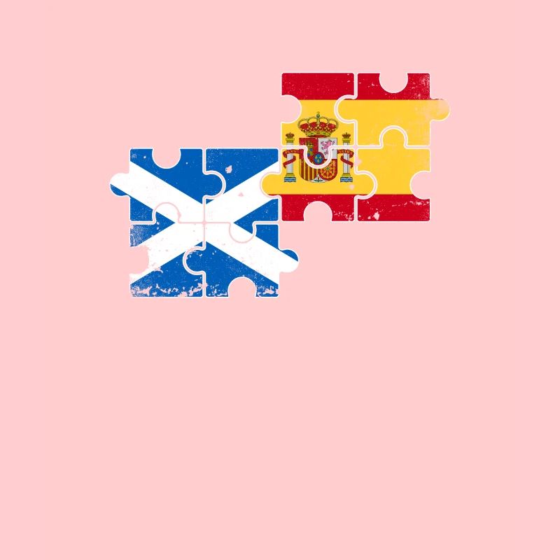 Ecosse Espagne Vintage drapeau espagnol Scots