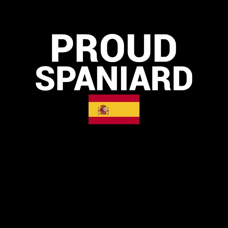 Fier Espagnol Espagne Drapeau Espagnol Espagnol