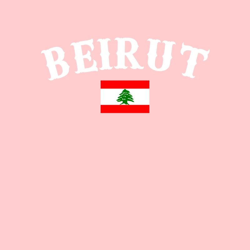 Beirut Libanon Libanesische Flagge Libanese