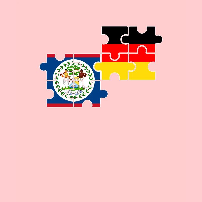 Belize Allemagne Drapeau Belizer