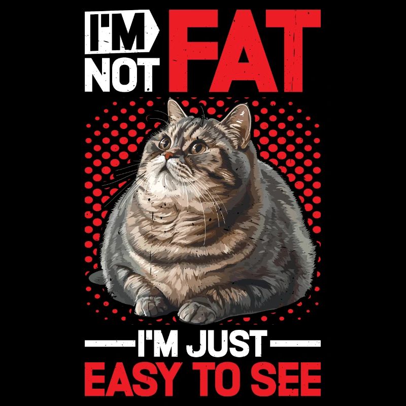 I'm Not Fat, I'm Just Easy To See 43