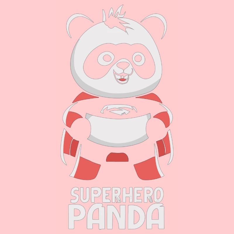 Superhelden Panda