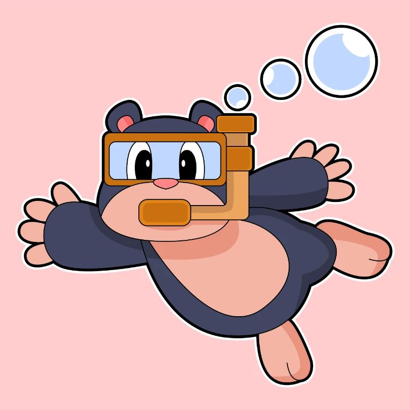 Mole Diver Snorkel Plongée