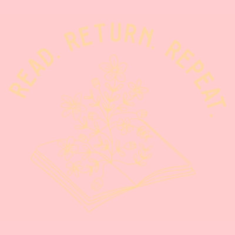 Librarian Read Return Repeat Library Worker Book