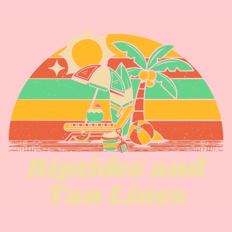 Riptides et Tan Lines Beach Bains de soleil Océan
