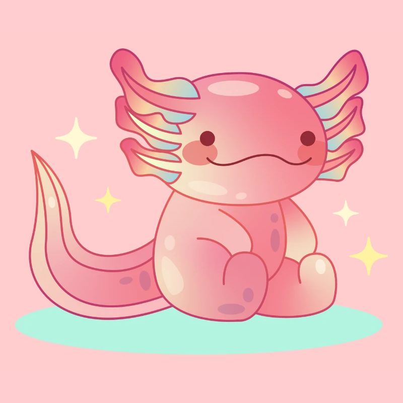 Axolotl Relax Design for Axolotl Lovers