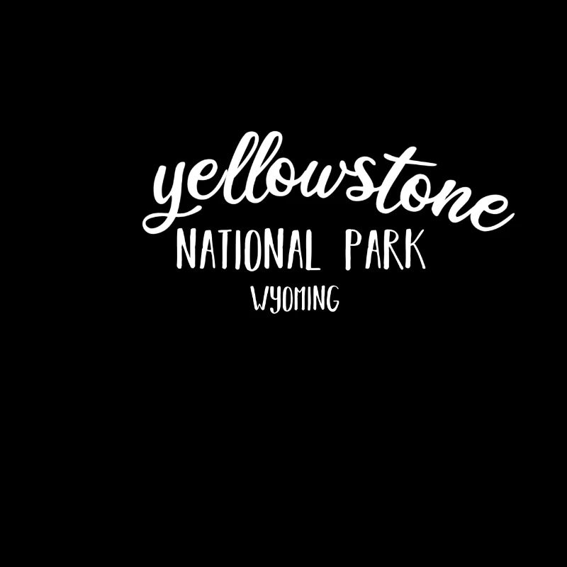 Yellowstone NP Bison couleur noir