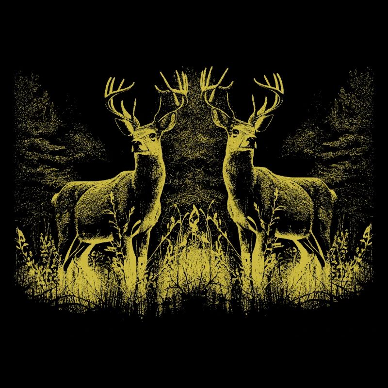 Hirsch Hirsche Wild Rotwild Rehbock