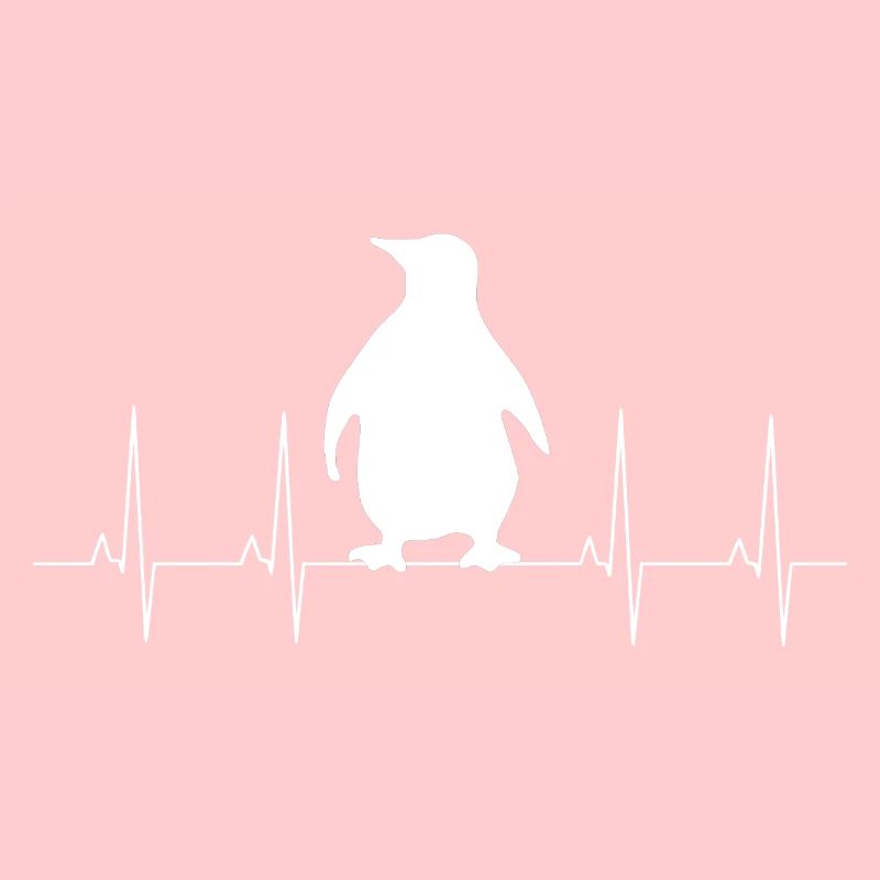 Ich liebe Pinguine! Geschenk, Pinguin, süß