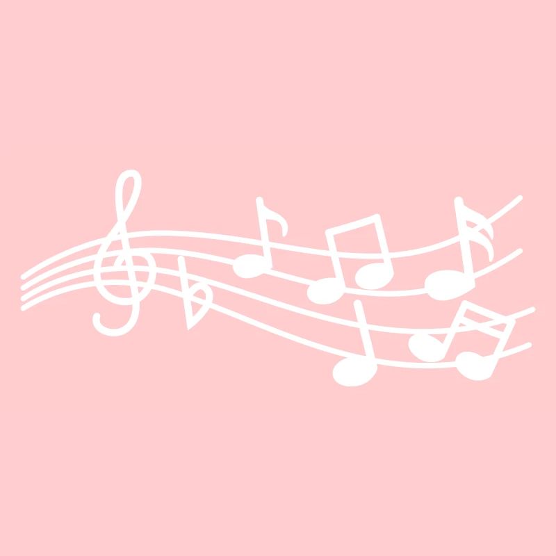 Panneau des notes de musique