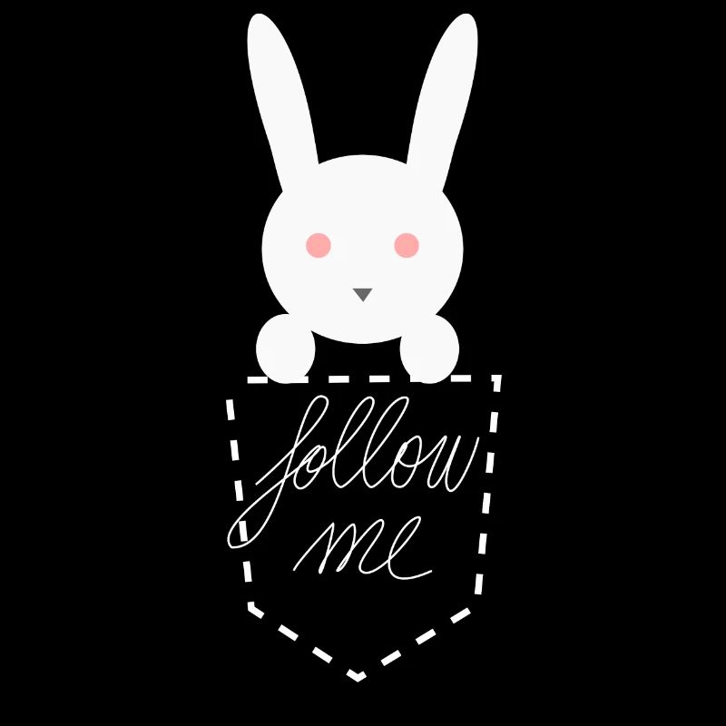 Lapin blanc dans votre poche