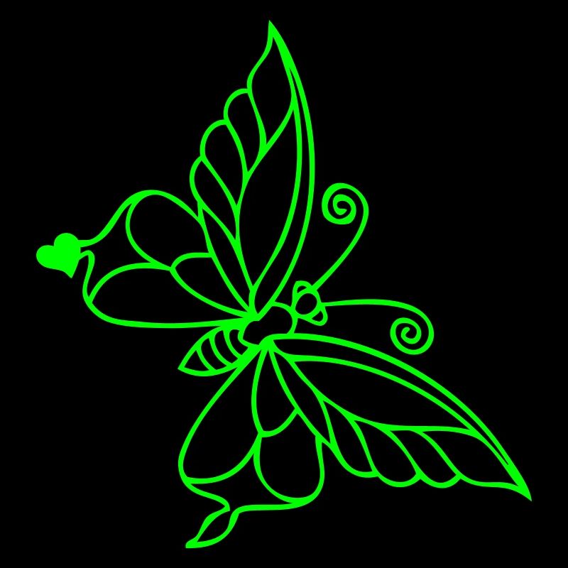 Schmetterling mit Herz