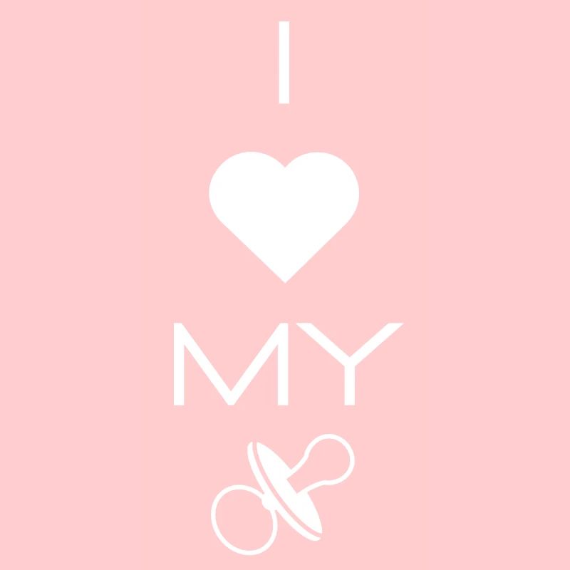 I love my pacifier gift, gift idea