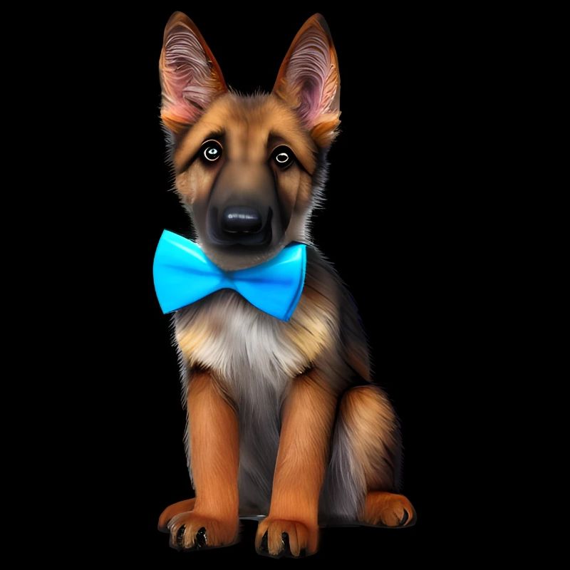 Deutscher Schäferhund Hundehalter Hundewelpe Anzug