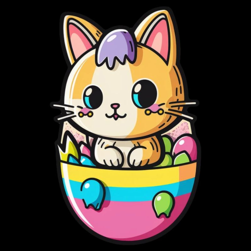 Osterkatze