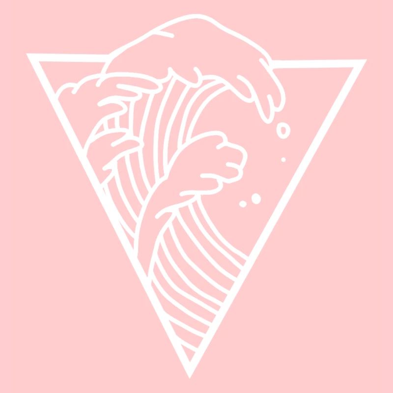 Vagues mer triangle