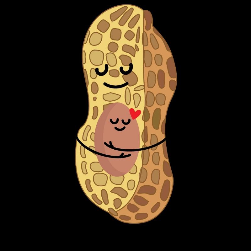 Mère et enfant d'arachide