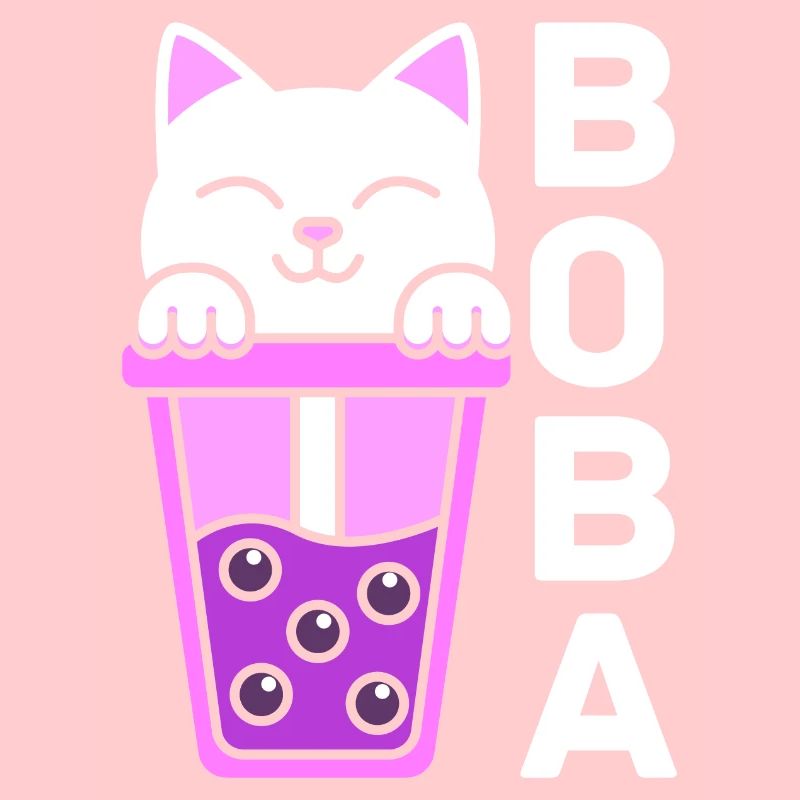 Cat In Boba Tea