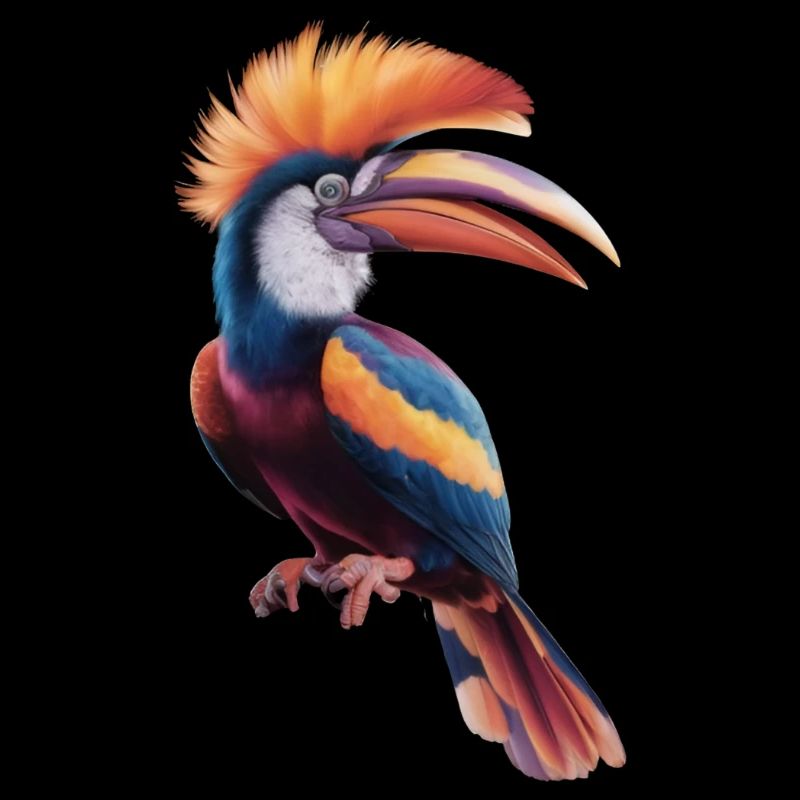 Vibrant Spectrum Finch