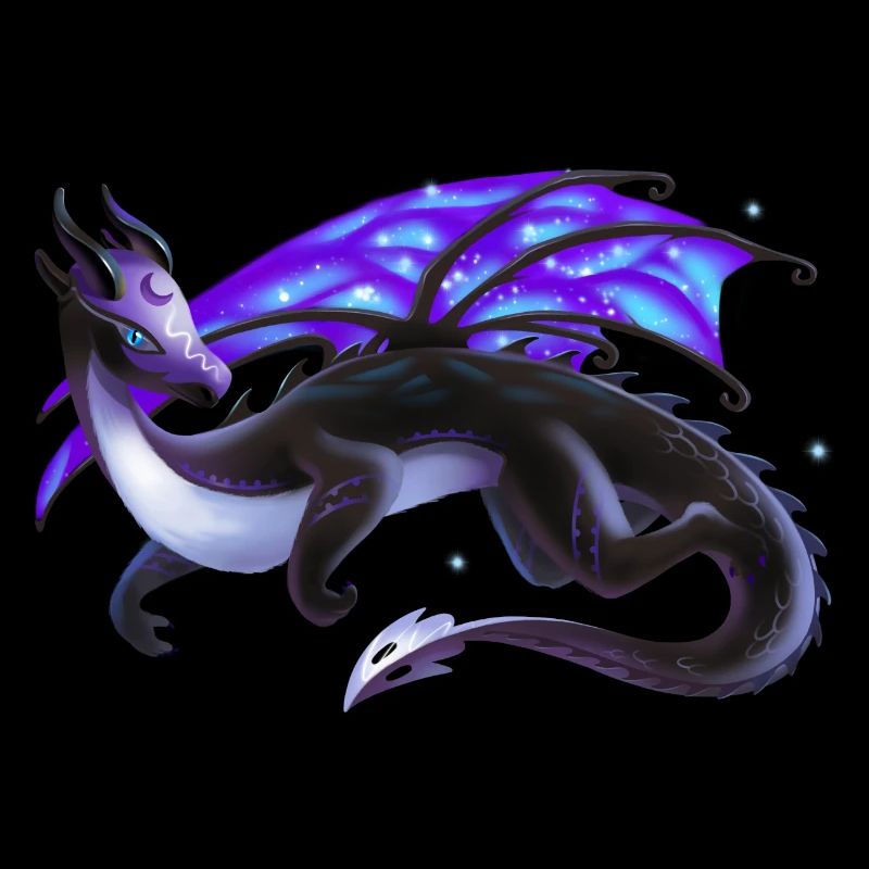 Magischer Nacht Drache - Drachen der Elemente
