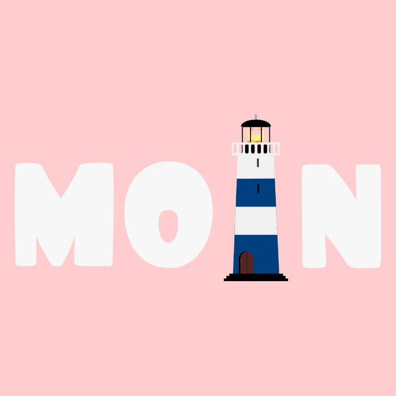 Moin Lighthouse North Germany Gift