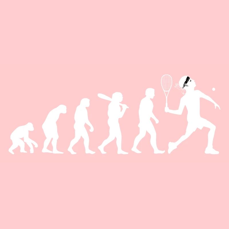 Corse Joueur De Squash Evolution